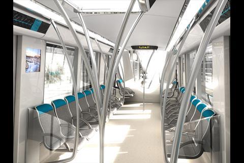 The Siemens trainsets for Riyadh metro lines 1 and 2 will feature high-capacity air-conditioning to suit the local climate, and the bogies, traction systems, brakes and doors will be designed to reduce sand ingress.